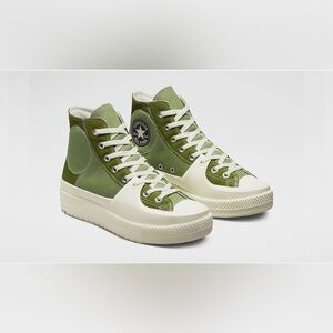Converse Green High-Top Sneakers